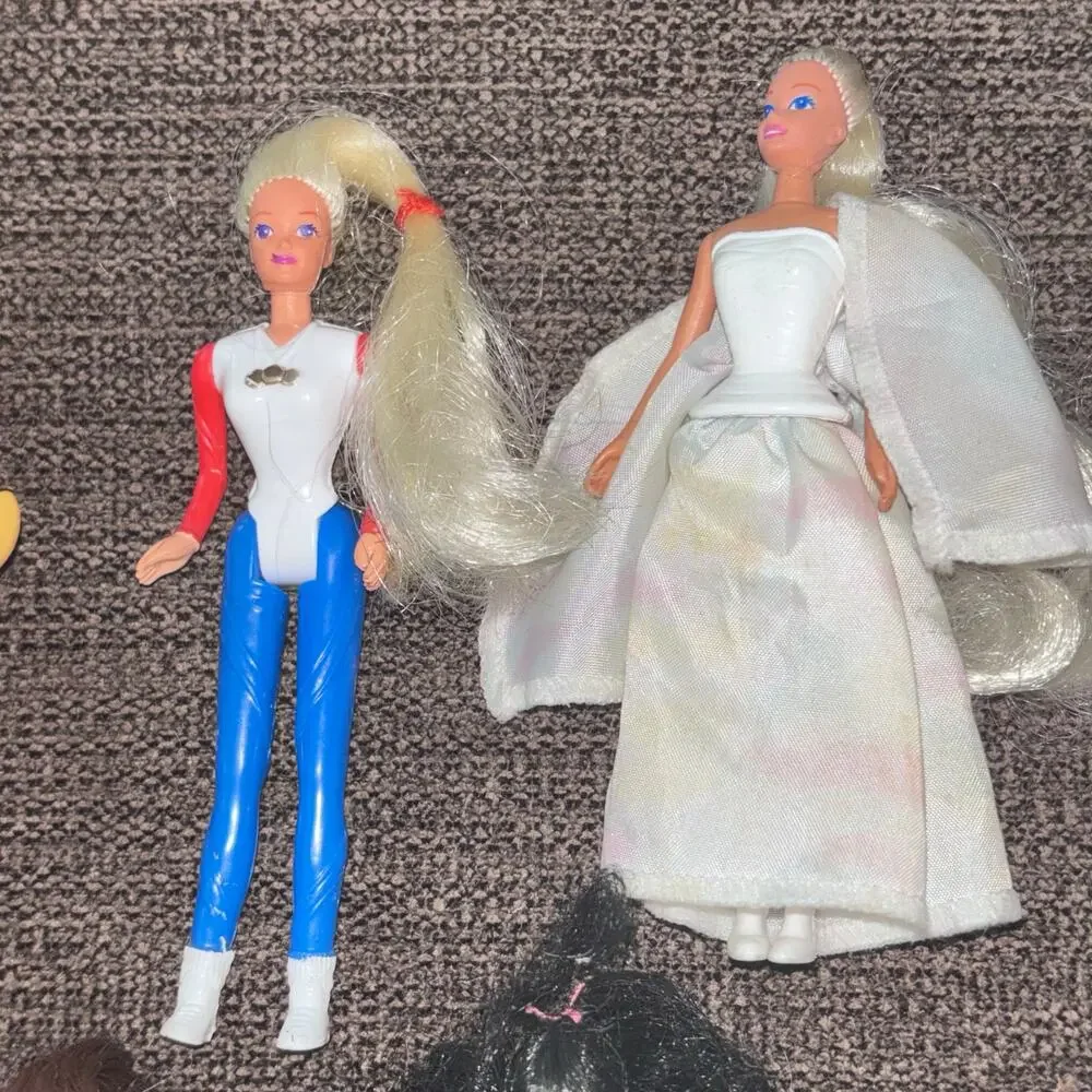 Barbie Lot of McDonalds Happy Meal Figures Vintage 1990s set of 5 Collectible
